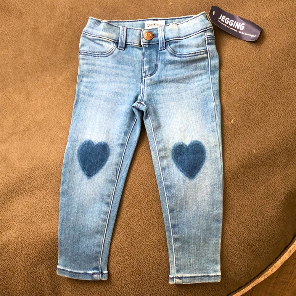 OSHKOSH SKINNY JEANS DENIM 2T NWT